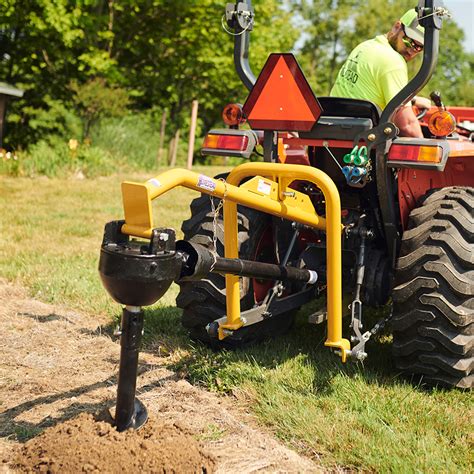 small diameter post hole digger|3 point hitch post hole digger.